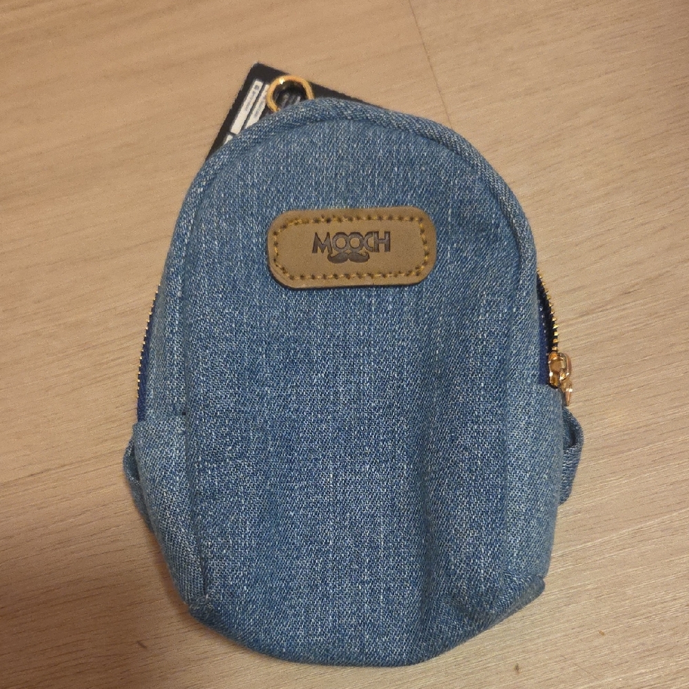Blue Denim Mini Backpack